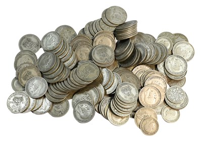 Lot 178 - Mixed Pre-1947 Shillings and Sixpences, mixed...