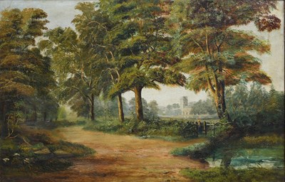 Lot 296 - British School (19th/20th Century) A tree...