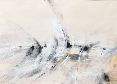 Lot 300 - M Walker (20th Century) Abstract composition...