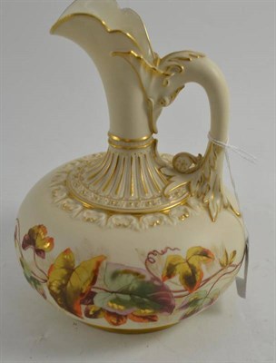 Lot 179 - Late Victorian Royal Worcester jug shape no. 1136