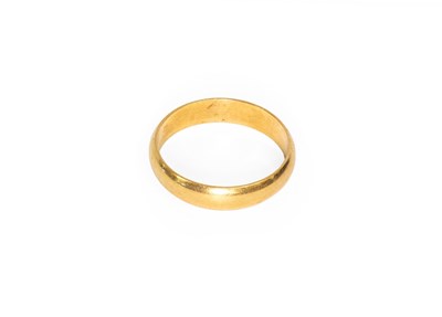 Lot 106 - A Band Ring, finger size S