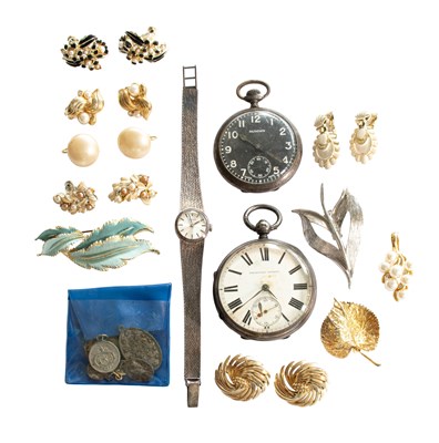 Lot 166 - A Quantity of Jewellery and Watches,...