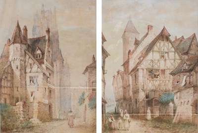 Lot 240 - Charles Rousse (act.1871-1892) Figures in a...