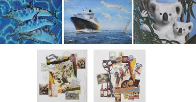 Lot 283 - After James A. Flood (b.1944) "RMS Queen Mary...