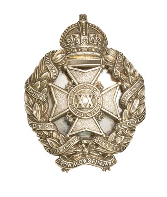 Lot 88 - An Edwardian Officer's Silver Shoulder Belt...