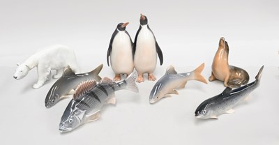 Lot 10 - A Royal Copenhagen Porcelain Penguin Model, No....