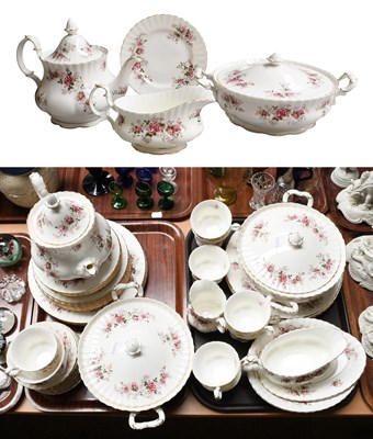 Lot 43A - Royal Albert Porcelain "Lavender Rose" Part...