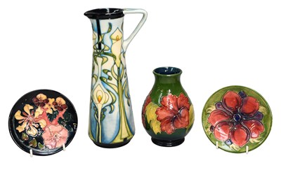 Lot 15 - A Modern Moorcroft Pottery Ewer, "Calla Lily"...