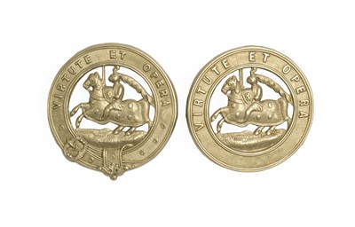 Lot 100 - A 6th (Fifeshire) Volunteer Battalion Black...