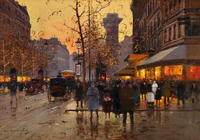 Lot Edouard Léon Cortès (1882-1969) French...