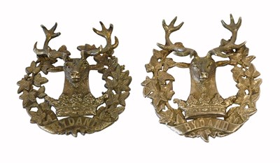 Lot 107 - A Gordon Highlanders Officer's Cast Silver...