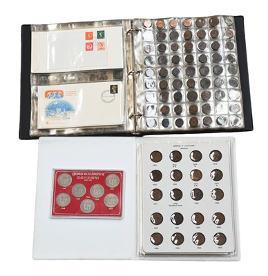 Lot 163 - A Pair of Coin Albums, to include: 'For...