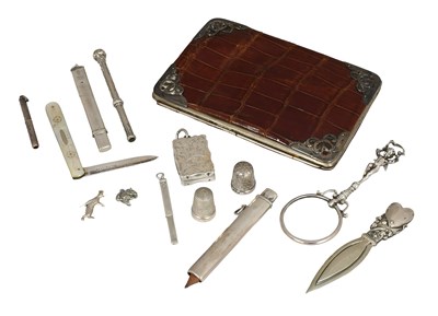 Lot 237 - A Collection of Assorted Silver and Other...