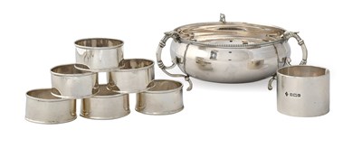 Lot 209 - A Collection of Assorted Silver, including a...