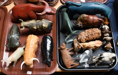 Lot 74 - Beswick and Other Cattle, including Asian...
