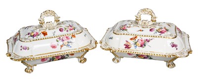 Lot 120 - A Pair of Grainger Lee & Co. Worcester...