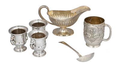 Lot 241 - A Collection of Assorted Silver and Silver...