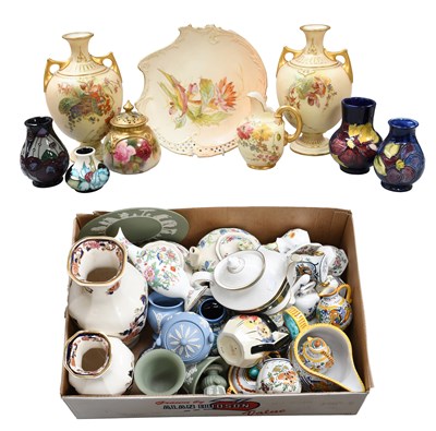 Lot 115 - Four Moorcroft Pottery Vases, including two in...