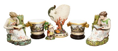 Lot 141 - A Royal Worcester Porcelain Vase, as a...