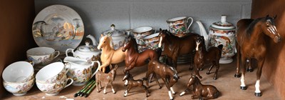 Lot 67 - Beswick Horses and Foals, including Prancing...