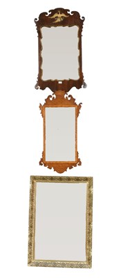 Lot 410 - A George III Mahogany and Parcel-Gilt Fret...