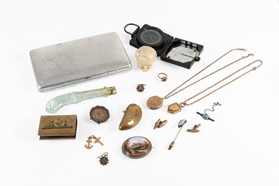 Lot 6 - A Small Quantity of Jewellery, including two...