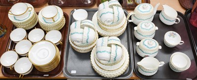 Lot 97 - A Mintons Porcelain "Ardmore" Pattern Teaset,...