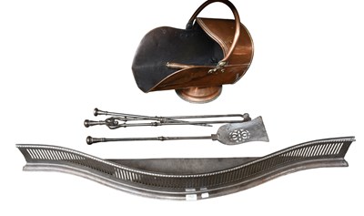 Lot 152 - A George III Pierced and Polished Steel...