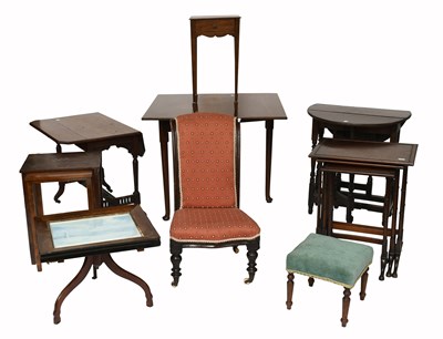 Lot 513 - A Group of 19th Century and Later Furniture,...