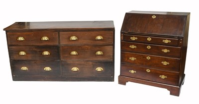 Lot 469 - An Early 20th Century Six Drawer Chest, fitted...