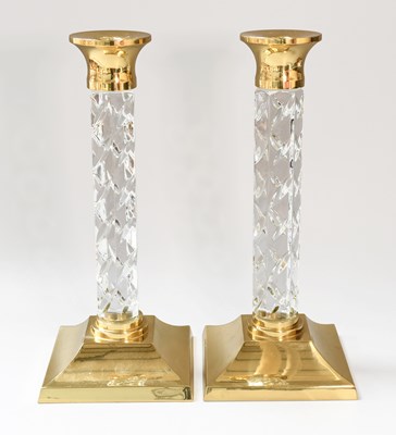 Lot 71 - A Pair of Waterford Crystal "Cambridge"...
