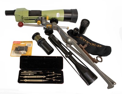 Lot 294 - Shooting Accessories, comprising an Adlerscope...