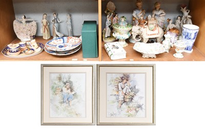 Lot 53 - A Royal Dux Porcelain Figural Bowl, as an...