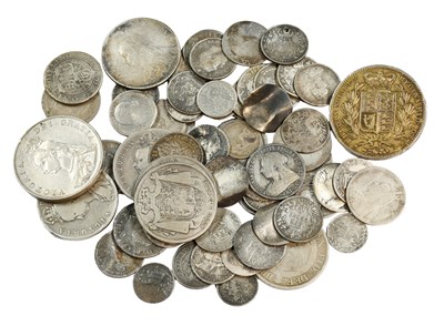 Lot 172 - Assorted Pre-1920 British Silver Coins,...