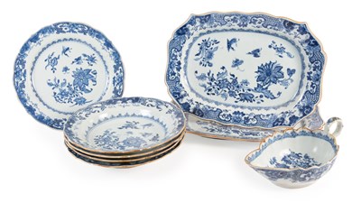 Lot 23 - A Pair of Chinese Porcelain Dishes, Qianlong,...