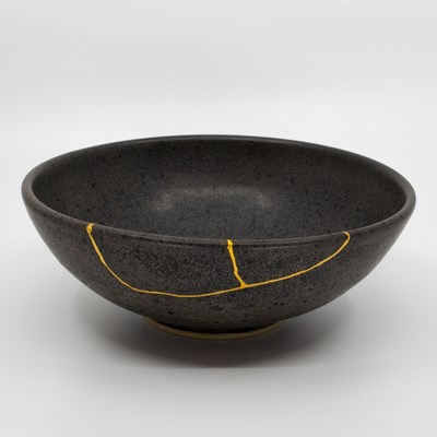 Lot Alchimella: Dark Grey Bowl, by Rebecca Proctor...