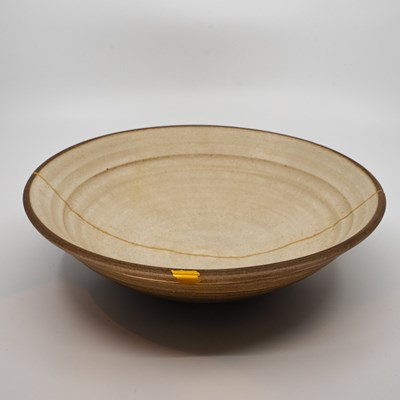 Lot Hide: Bowl, by Edmund Davies, 24cm by 7cm; the...