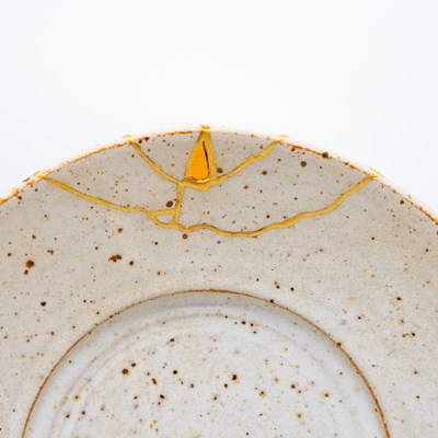 Lot The Walled Gardens, Plate by Rebecca Morris,...