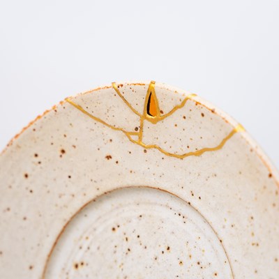 Lot The Walled Gardens, Plate by Rebecca Morris,...