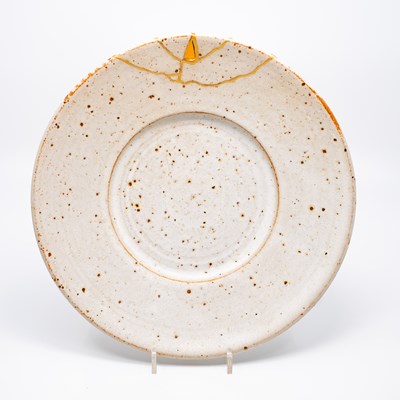 Lot The Walled Gardens, Plate by Rebecca Morris,...