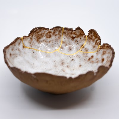 Lot Ynyshir: Bowl by Muzuri Ware, 15cm by 6.5cm;...