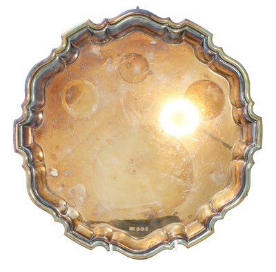 Lot 199 - An Elizabeth II Silver Salver, by Viners Ltd.,...