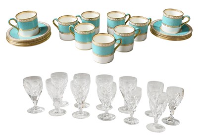 Lot 109 - A Set of Eight Royal Brierly Port Glasses,...