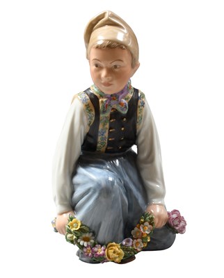 Lot 1 - A Royal Copenhagen Porcelain Figure, by Carl...
