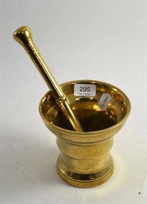 Lot 295 - Mortar and pestle