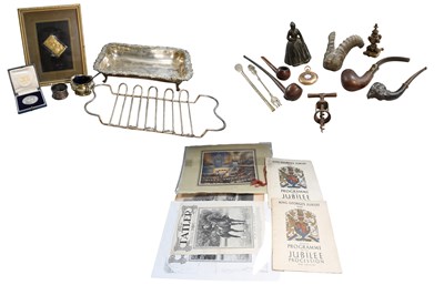 Lot 125 - Miscellaneous Items, including various pipes...
