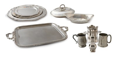 Lot 289 - A Collection of Assorted Silver Plate,...