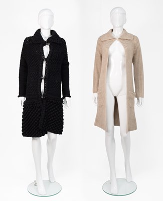 Lot A Pringle of Scotland Black Chunky Knit...