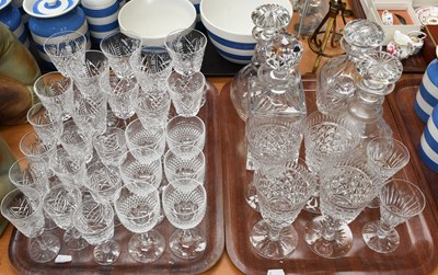 Lot 100 - A Part Suite of Waterford Crystal, in the...