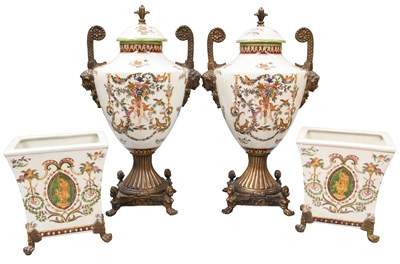 Lot 137 - A 20th Century Chinese Wong Lee Porcelain...